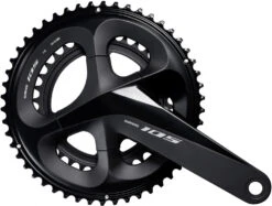 Shimano 105 FC-R7000 Black 2fach 53-39 160mm Kurbelgarnitur