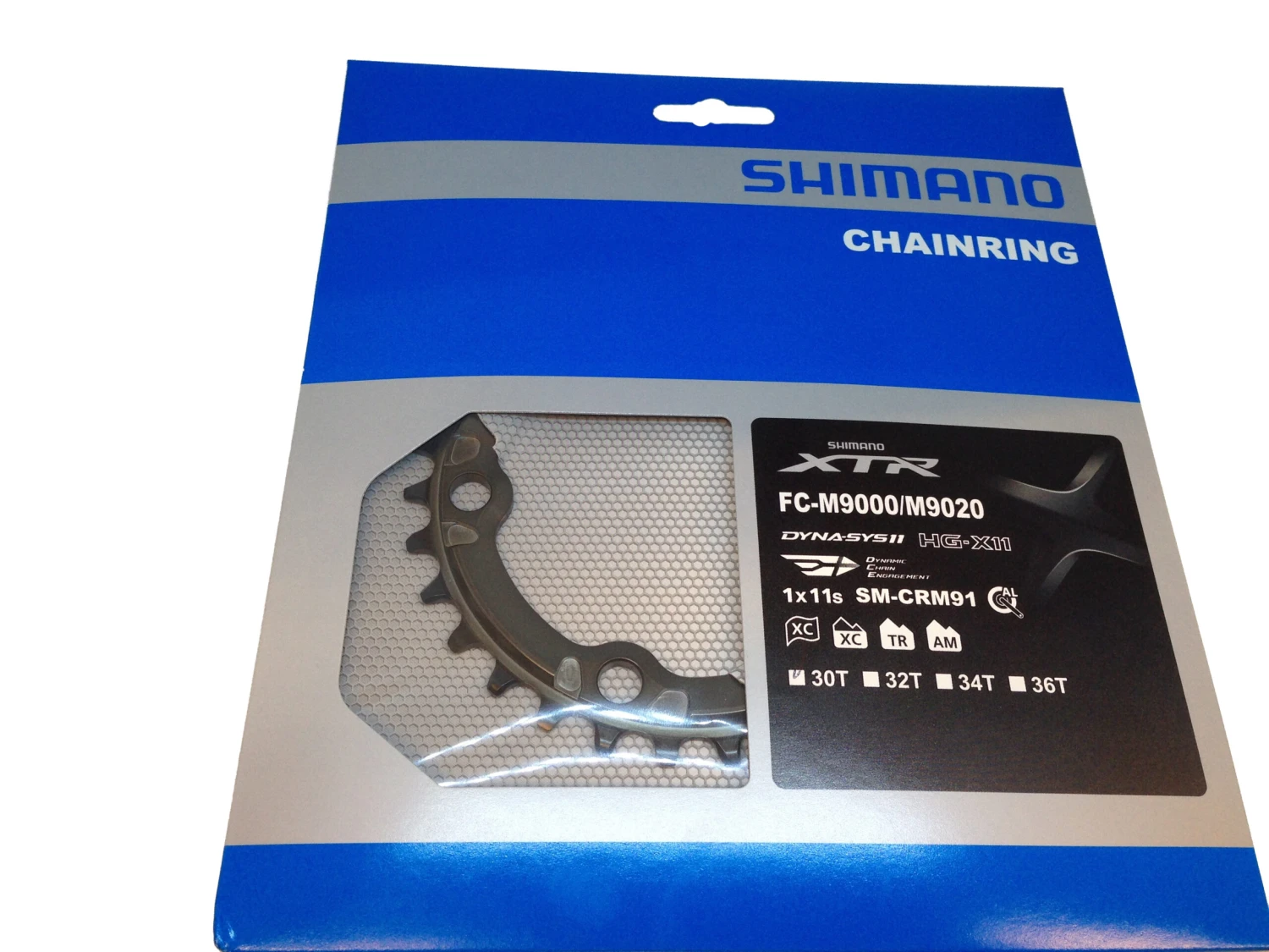 Shimano XTR SM-CRM91 FC-M9000/FC-M9020 30 Zähne 1x11 Kettenblatt – Bild 2