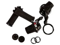 SRAM X.0 Grip Shift 3x10 Fach Schwarz/rot Drehgriffschalter