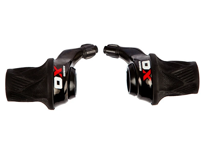 SRAM X.0 Grip Shift 3x10 Fach Schwarz/rot Drehgriffschalter – Bild 3