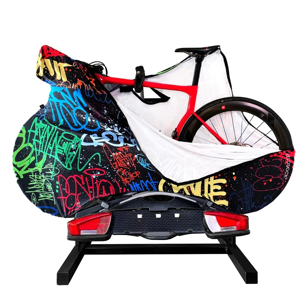 VELOSOCK Full Cover Waterproof For Road Bike Graffiti – Bild 2